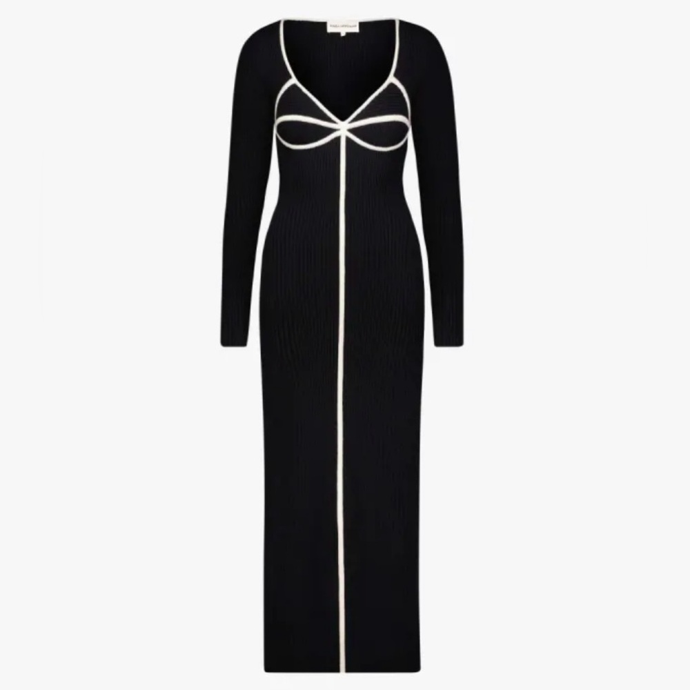 Mara Hoffman Lucienne Dress Ribbed Knit Medium